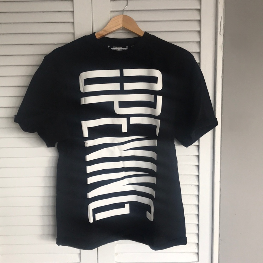 Opening Ceremony Black and White Graphic Tee